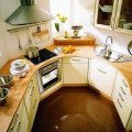 Кухонная мебель для помещения нестандартного размера